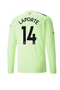 Fotbalové Dres Manchester City Aymeric Laporte #14 Třetí Oblečení 2022-23 Dlouhý Rukáv